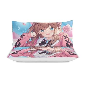 Amazon｜布団カバー シングル・3点セット 鈴原るる VTuber 寝具